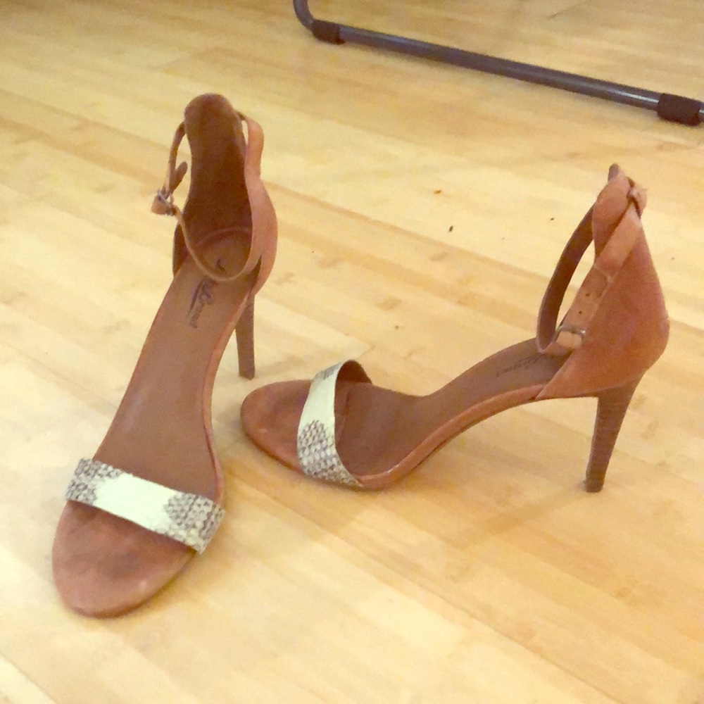 Lucky Brand Ankle Strap Heels